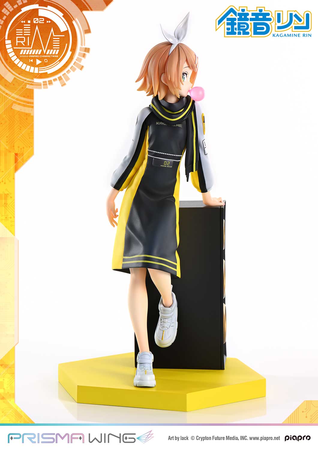 PRISMA WING Piapro Characters Kagamine Rin Art by lack 1/7 Scale Figure, Action & Toy Figures, animota