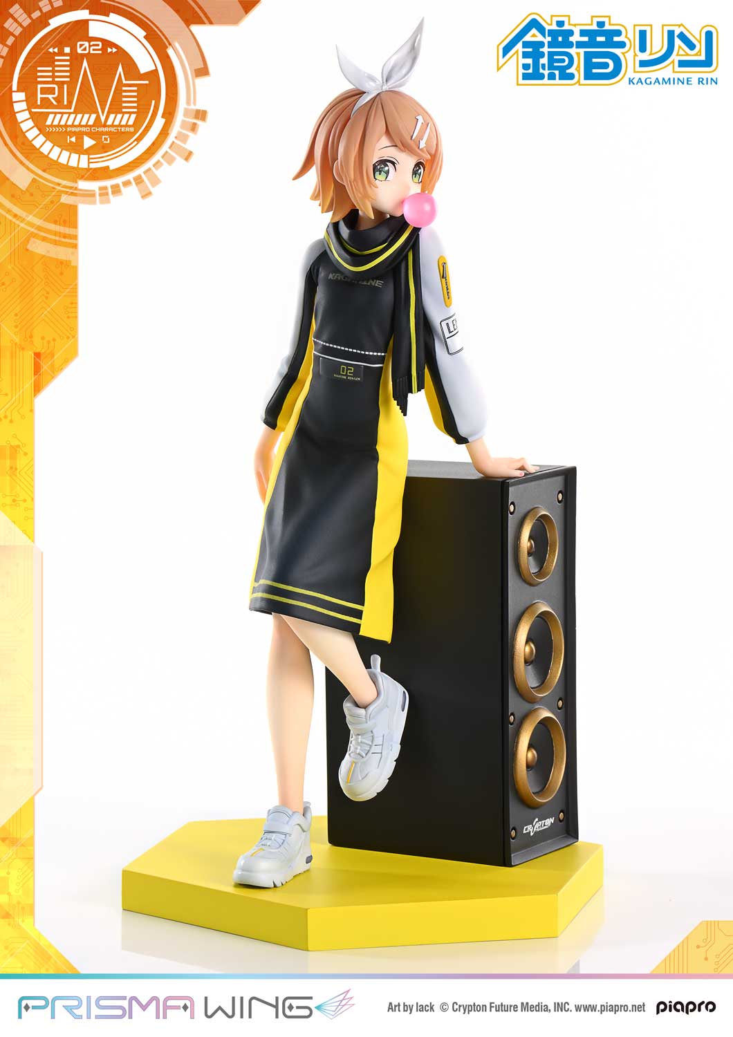 PRISMA WING Piapro Characters Kagamine Rin Art by lack 1/7 Scale Figure, Action & Toy Figures, animota