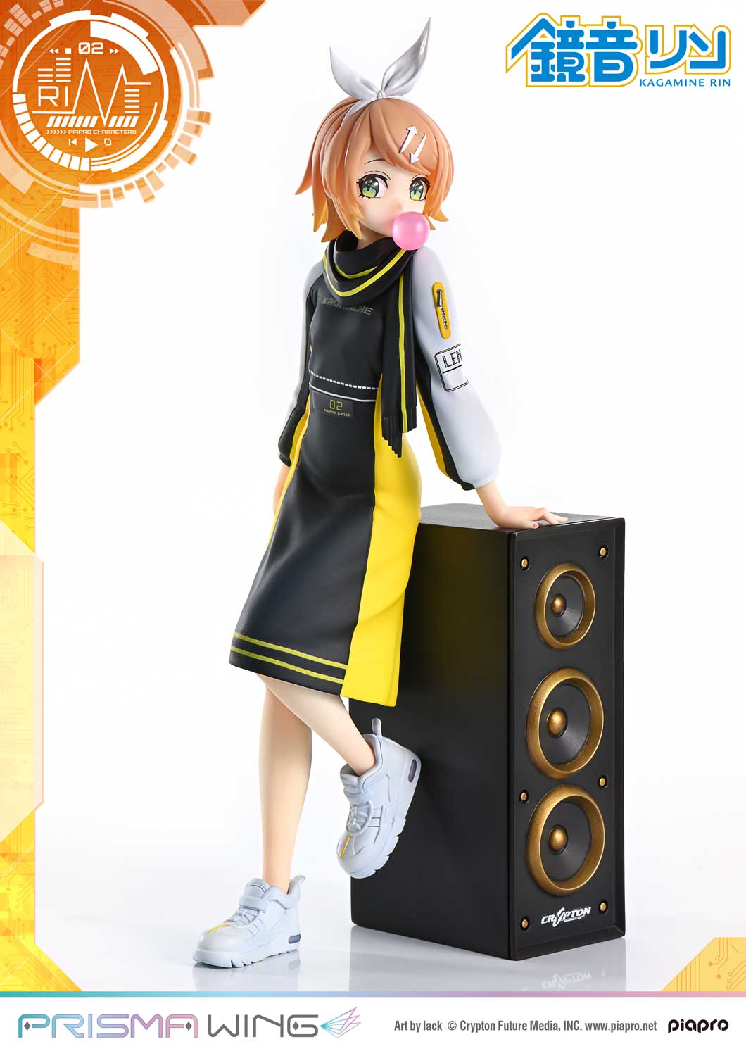 PRISMA WING Piapro Characters Kagamine Rin Art by lack 1/7 Scale Figure, Action & Toy Figures, animota