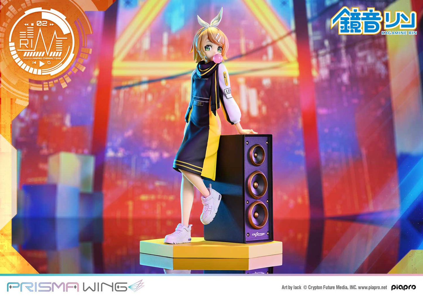 PRISMA WING Piapro Characters Kagamine Rin Art by lack 1/7 Scale Figure, Action & Toy Figures, animota