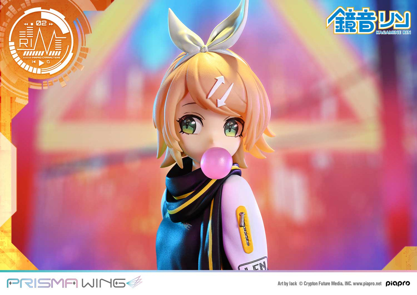 PRISMA WING Piapro Characters Kagamine Rin Art by lack 1/7 Scale Figure, Action & Toy Figures, animota