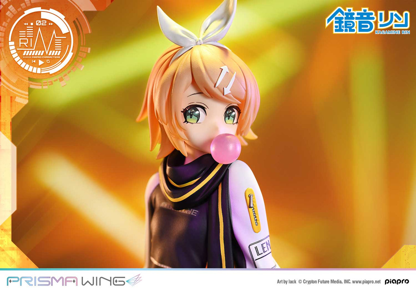 PRISMA WING Piapro Characters Kagamine Rin Art by lack 1/7 Scale Figure, Action & Toy Figures, animota