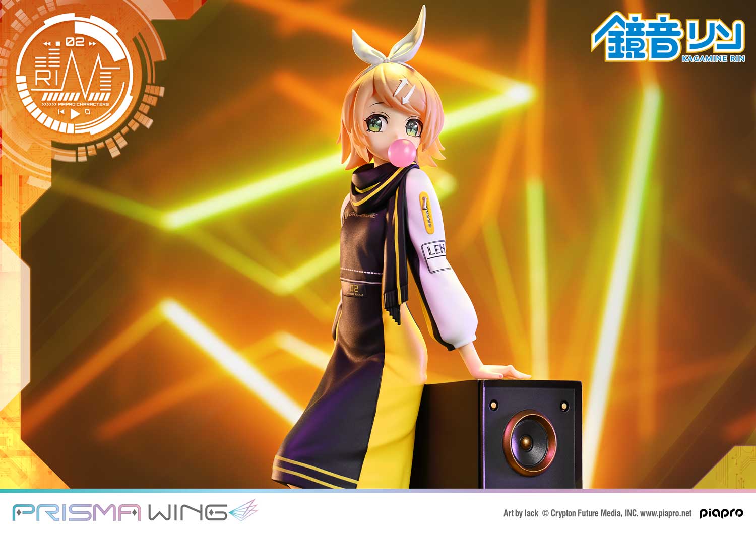 PRISMA WING Piapro Characters Kagamine Rin Art by lack 1/7 Scale Figure, Action & Toy Figures, animota