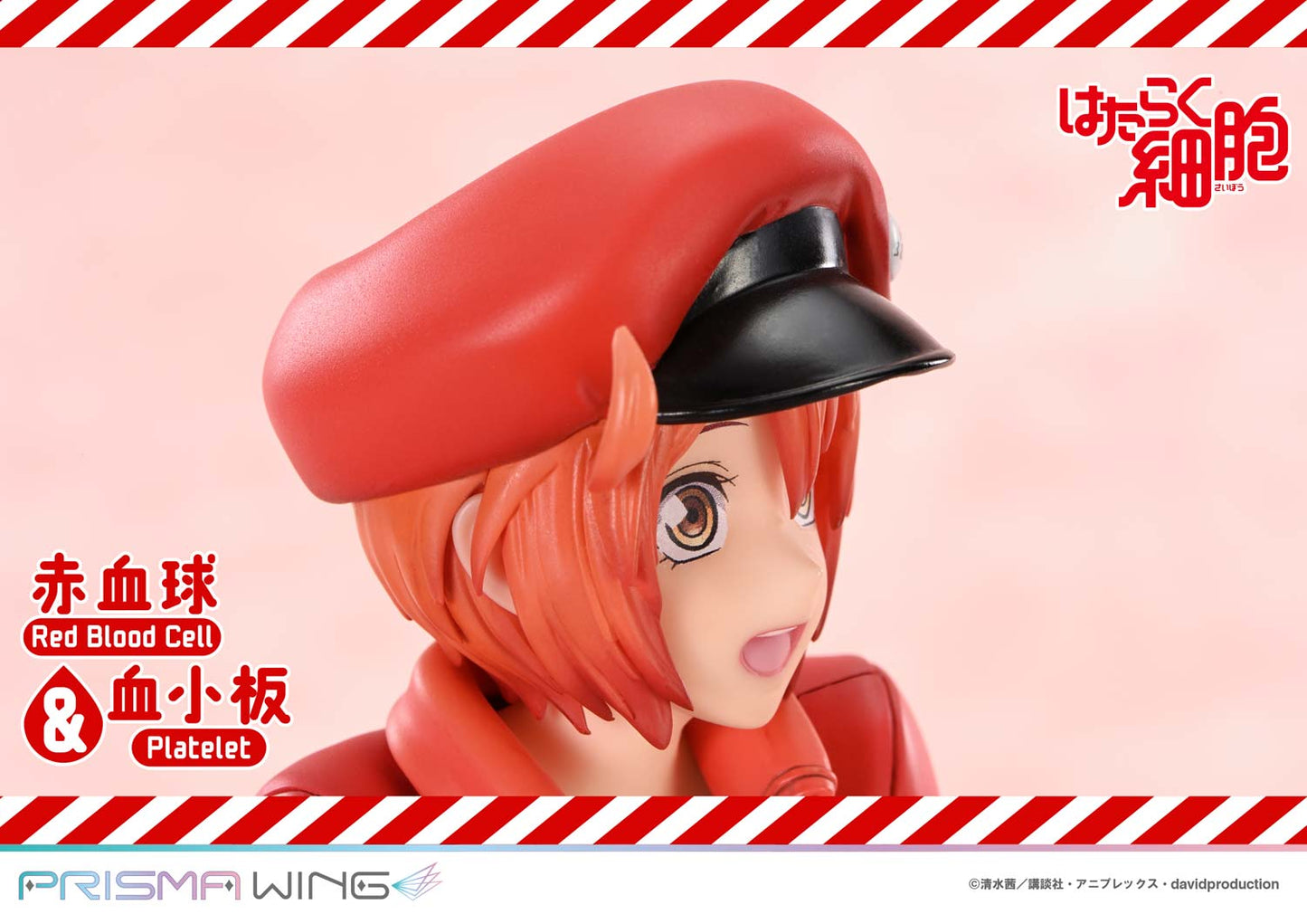 PRISMA WING "Cells at Work" Red Blood Cell & Platelet Non Scale Figure