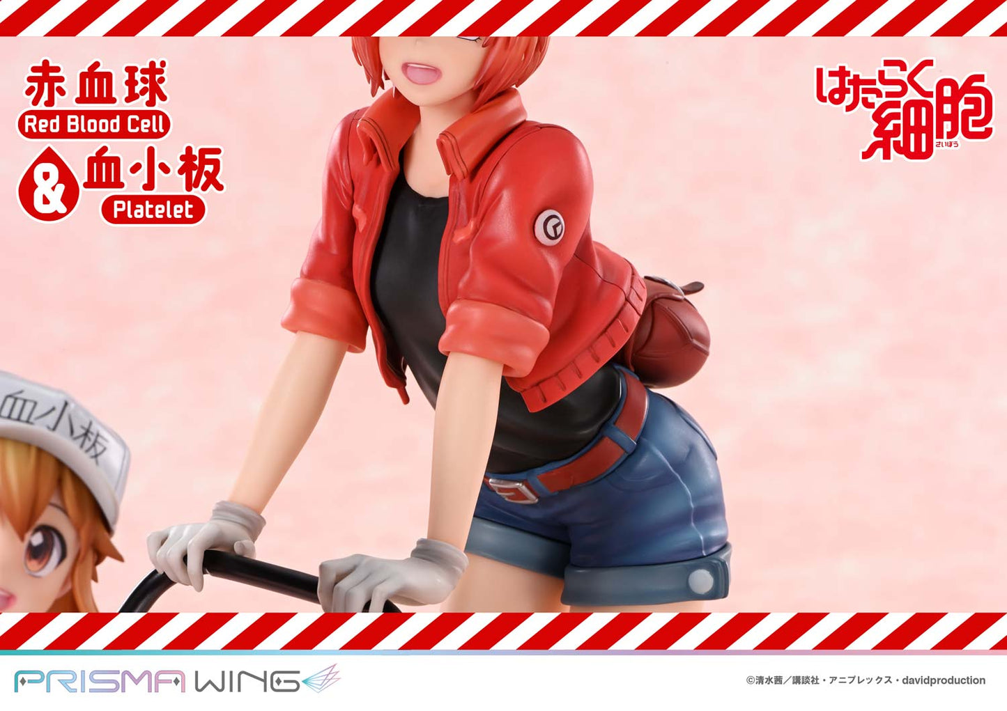PRISMA WING "Cells at Work" Red Blood Cell & Platelet Non Scale Figure