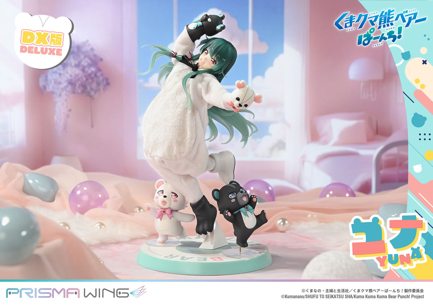 PRISMA WING "Kuma Kuma Kuma Bear Punch!" Yuna DX Edition 1/7 Scale Figure, Action & Toy Figures, animota