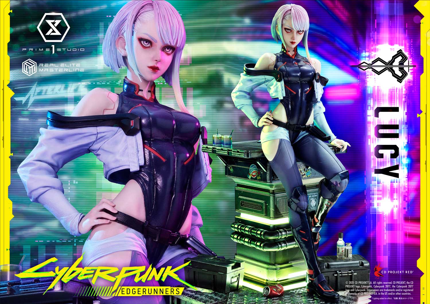 Real Elite Masterline "Cyberpunk: Edgerunners" Lucy, Action & Toy Figures, animota