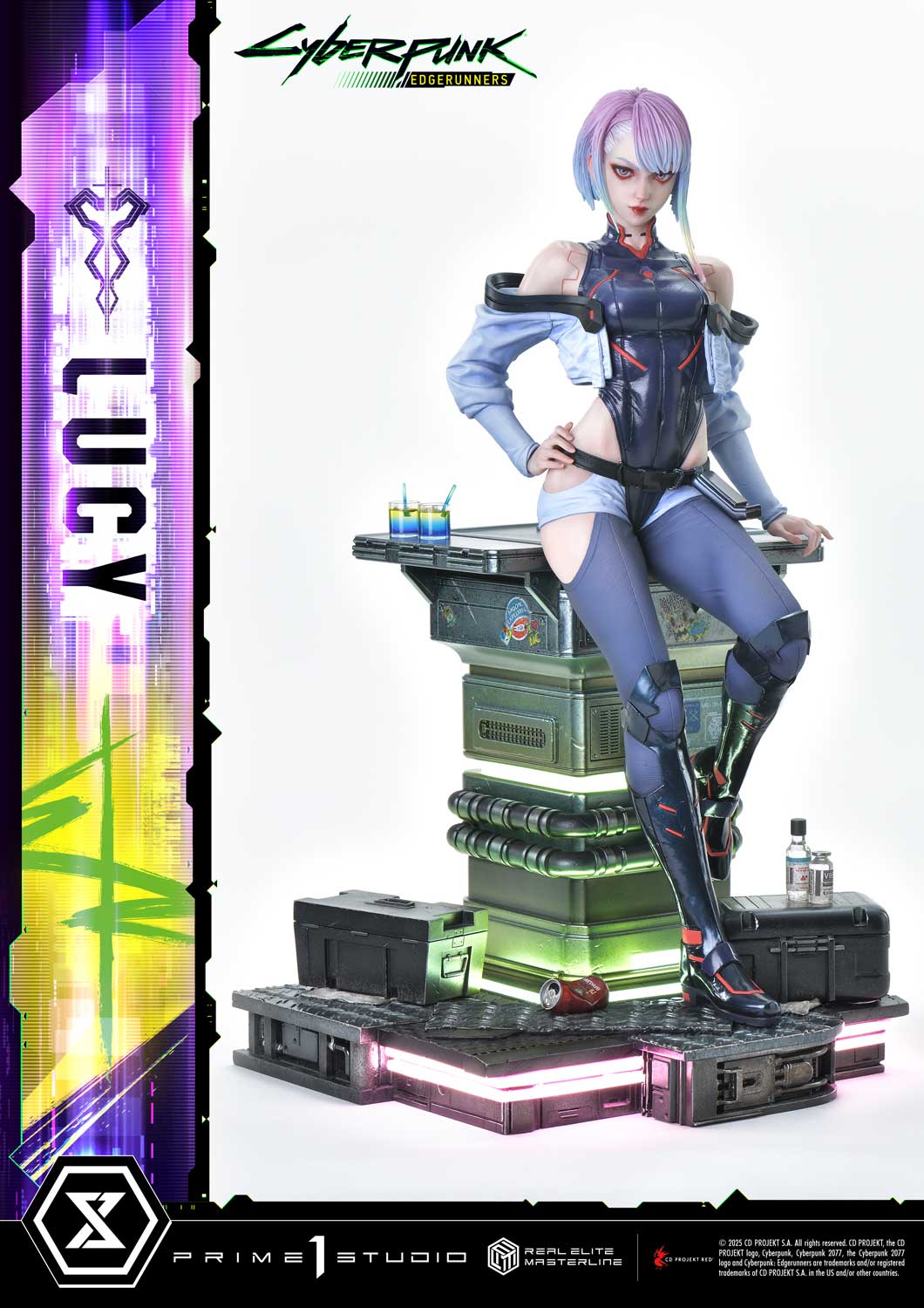 Real Elite Masterline "Cyberpunk: Edgerunners" Lucy, Action & Toy Figures, animota