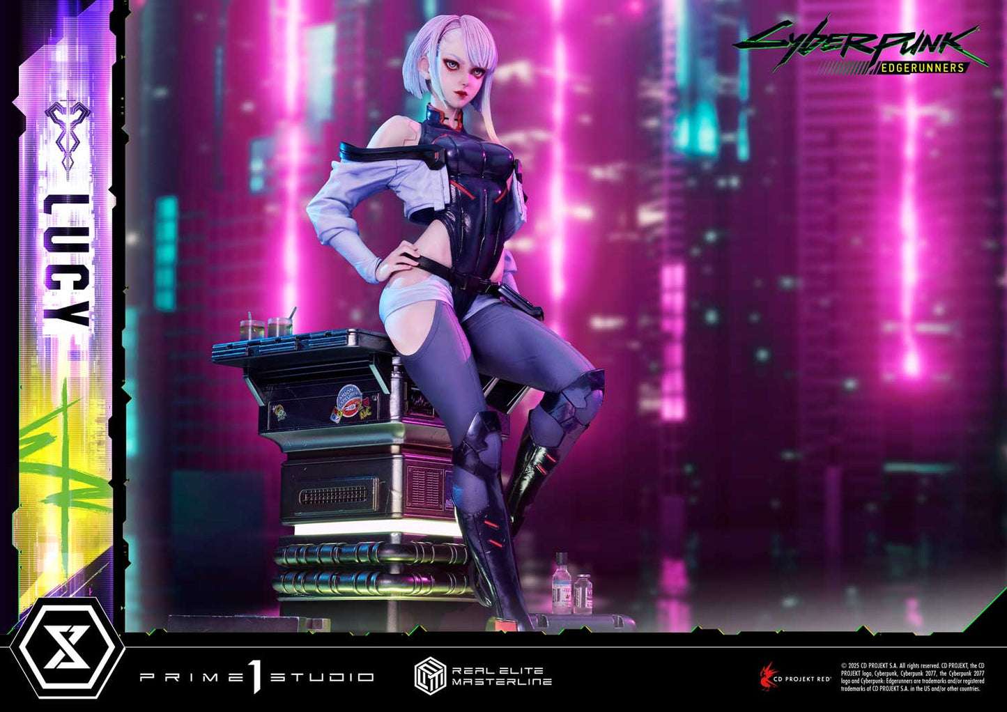Real Elite Masterline "Cyberpunk: Edgerunners" Lucy, Action & Toy Figures, animota