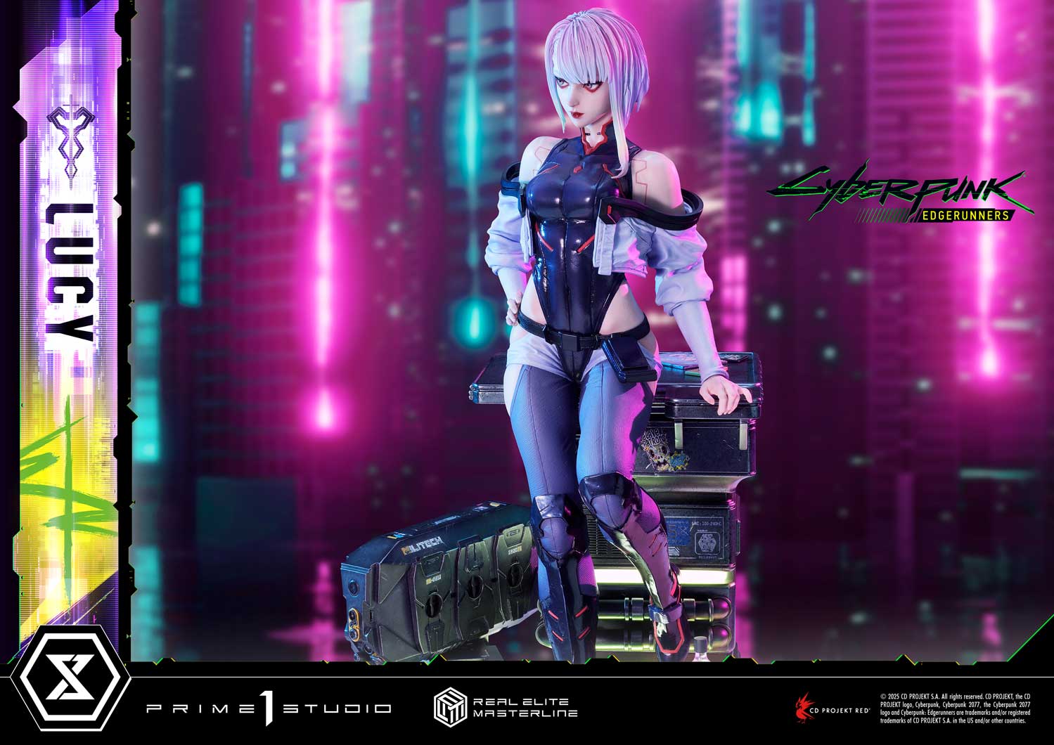 Real Elite Masterline "Cyberpunk: Edgerunners" Lucy, Action & Toy Figures, animota