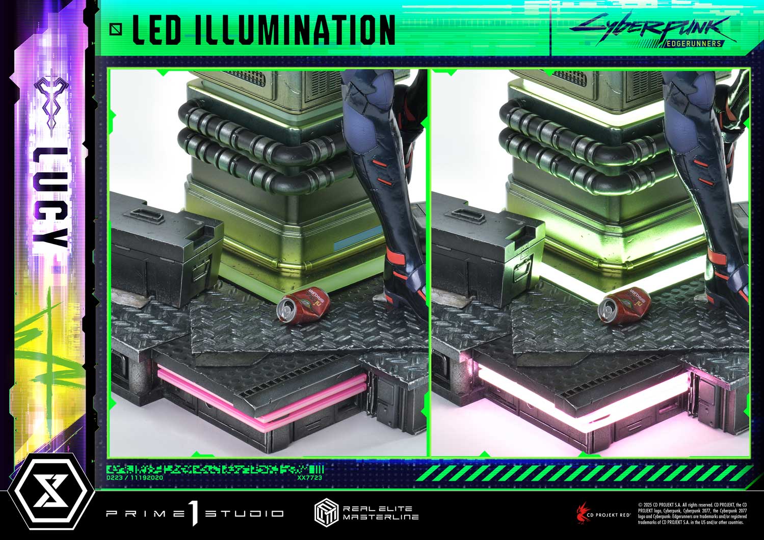 Real Elite Masterline "Cyberpunk: Edgerunners" Lucy, Action & Toy Figures, animota