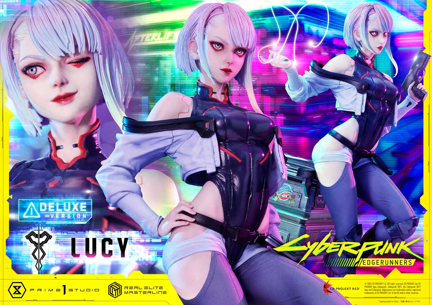 Real Elite Masterline "Cyberpunk: Edgerunners" Lucy DX Edition, Action & Toy Figures, animota