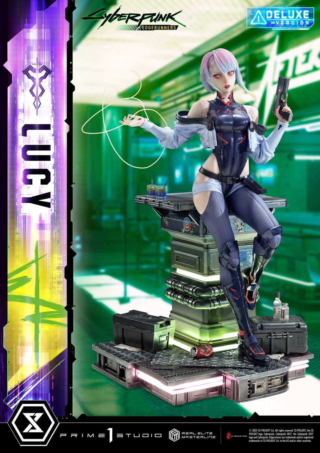 Real Elite Masterline "Cyberpunk: Edgerunners" Lucy DX Edition, Action & Toy Figures, animota