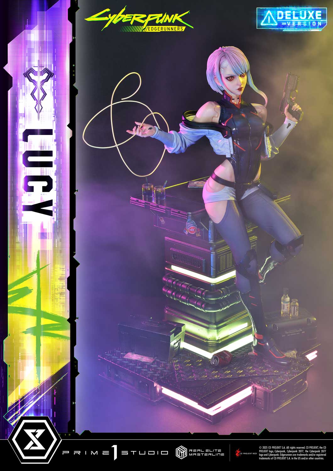 Real Elite Masterline "Cyberpunk: Edgerunners" Lucy DX Edition, Action & Toy Figures, animota