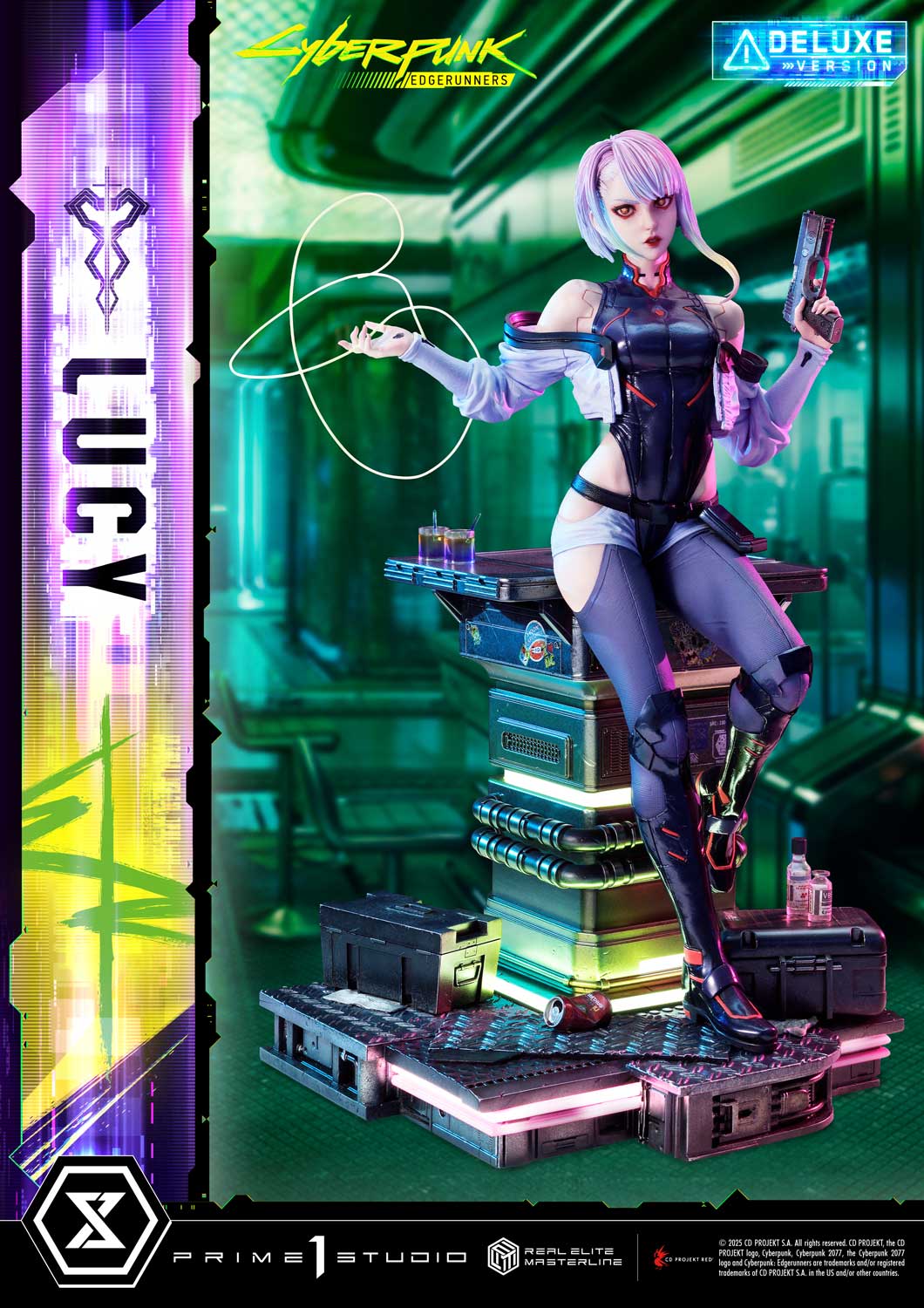 Real Elite Masterline "Cyberpunk: Edgerunners" Lucy DX Edition, Action & Toy Figures, animota