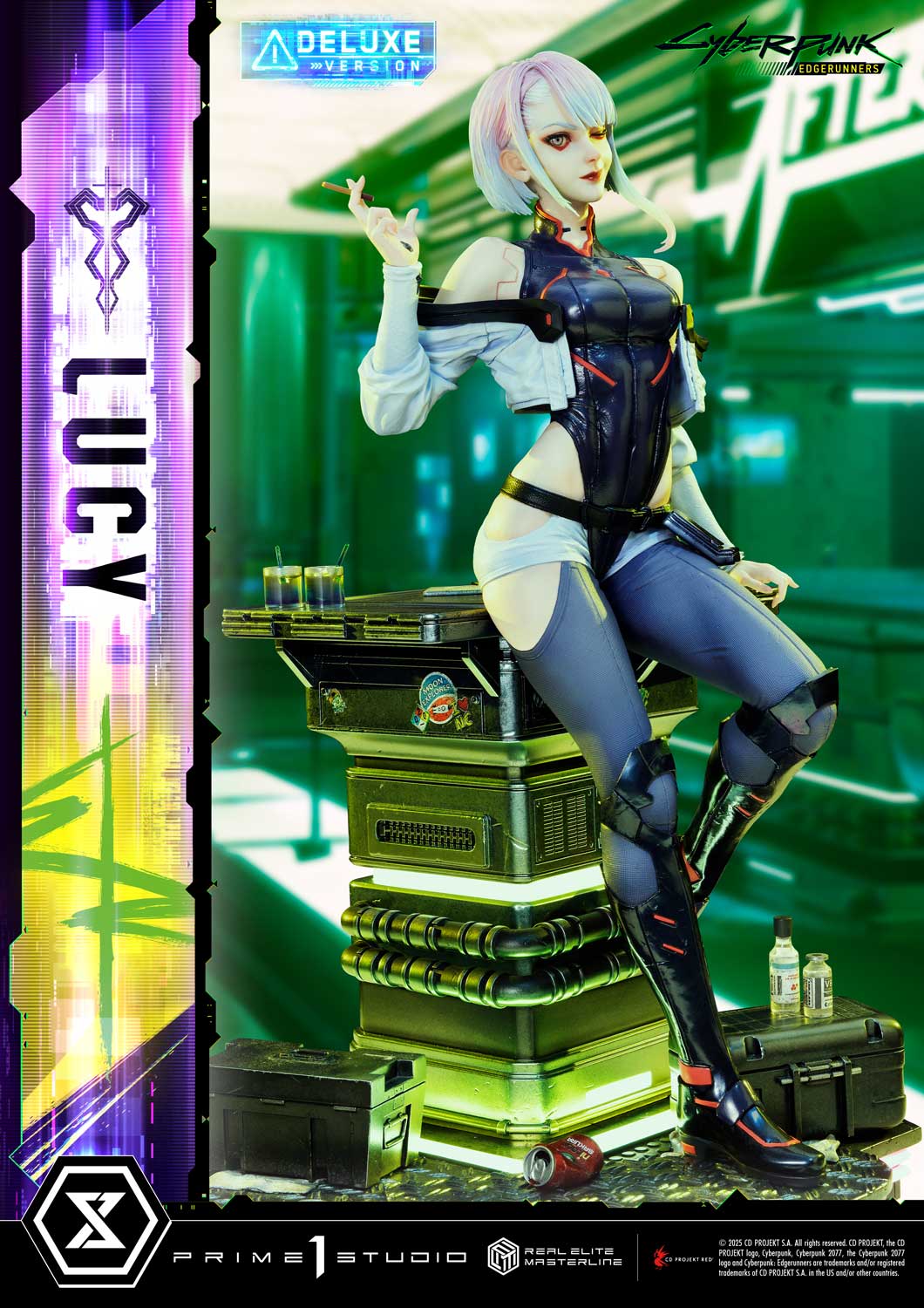 Real Elite Masterline "Cyberpunk: Edgerunners" Lucy DX Edition, Action & Toy Figures, animota
