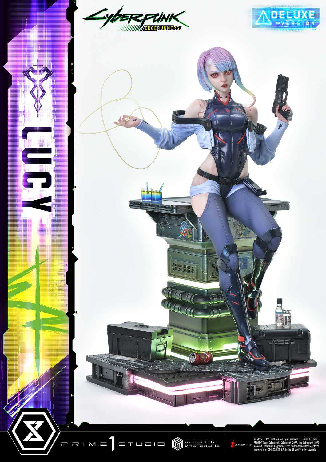 Real Elite Masterline "Cyberpunk: Edgerunners" Lucy DX Edition, Action & Toy Figures, animota
