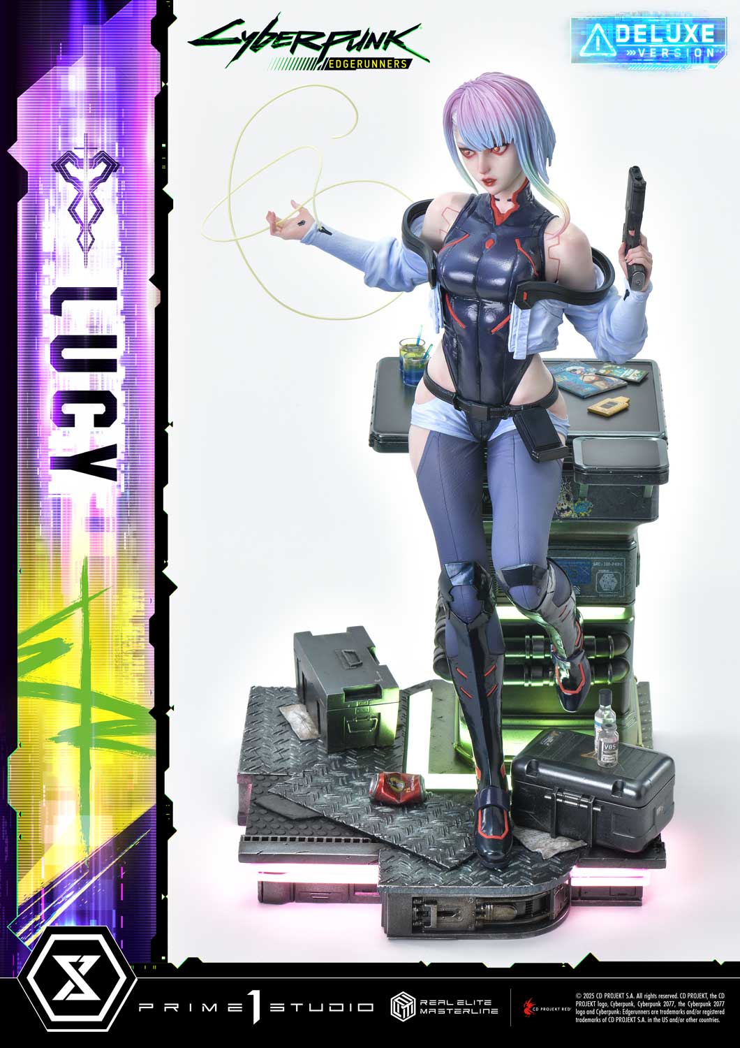 Real Elite Masterline "Cyberpunk: Edgerunners" Lucy DX Edition, Action & Toy Figures, animota