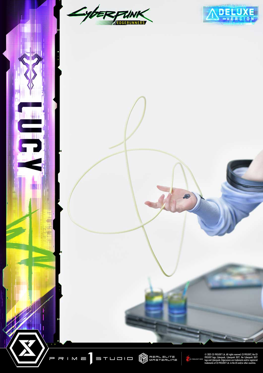 Real Elite Masterline "Cyberpunk: Edgerunners" Lucy DX Edition, Action & Toy Figures, animota