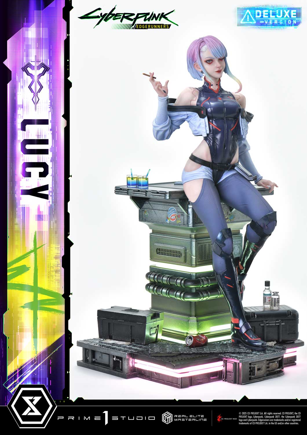 Real Elite Masterline "Cyberpunk: Edgerunners" Lucy DX Edition, Action & Toy Figures, animota