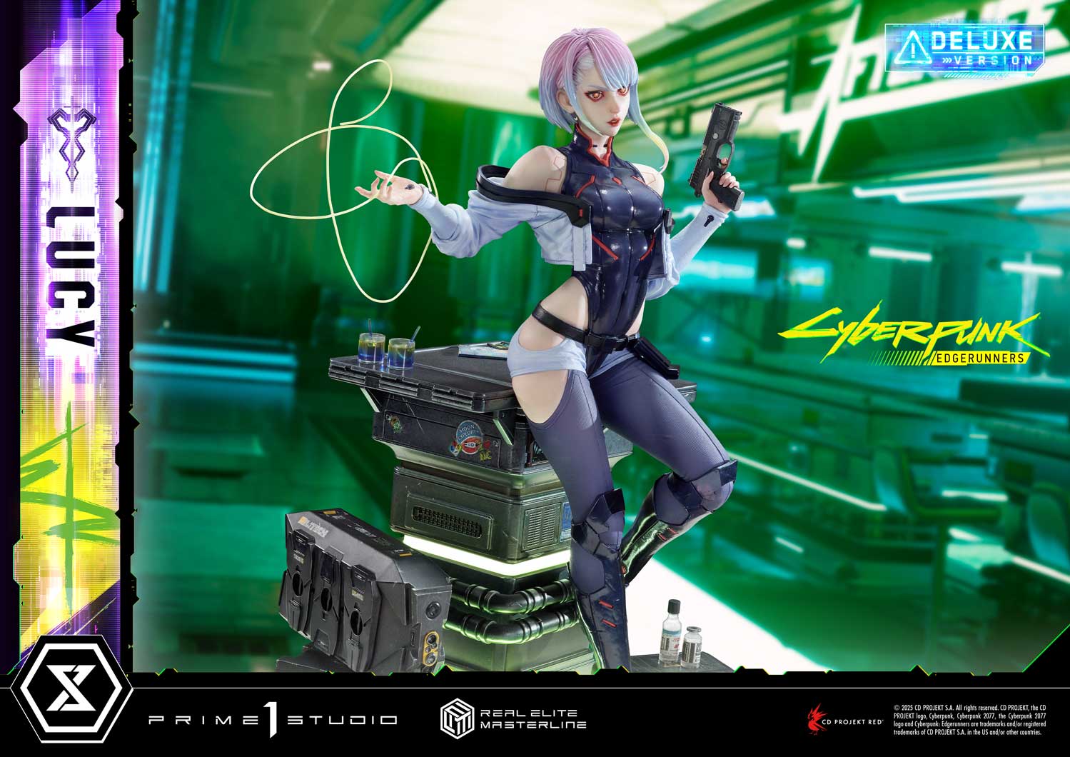 Real Elite Masterline "Cyberpunk: Edgerunners" Lucy DX Edition, Action & Toy Figures, animota