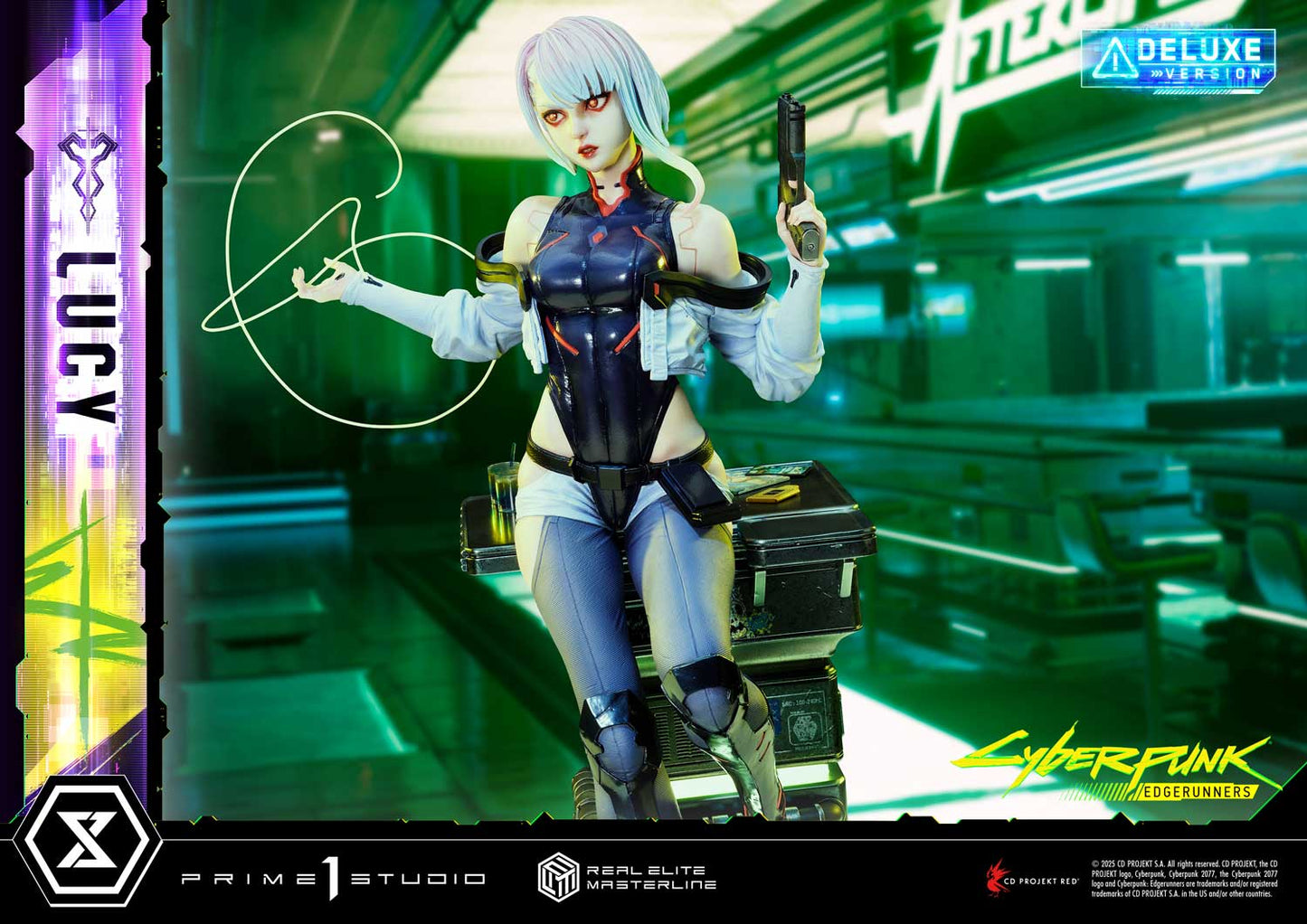 Real Elite Masterline "Cyberpunk: Edgerunners" Lucy DX Edition, Action & Toy Figures, animota