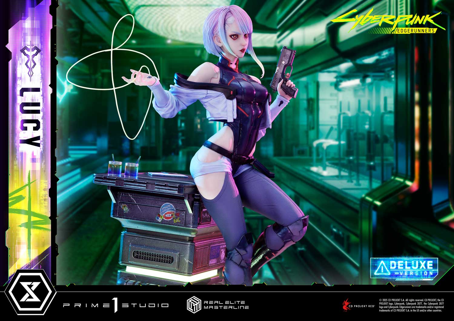 Real Elite Masterline "Cyberpunk: Edgerunners" Lucy DX Edition, Action & Toy Figures, animota