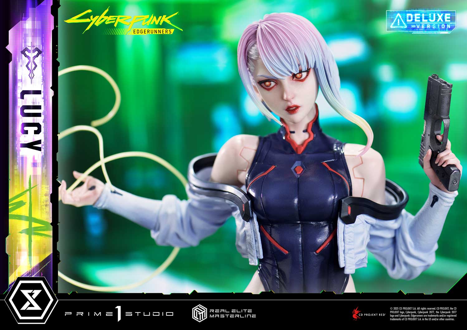 Real Elite Masterline "Cyberpunk: Edgerunners" Lucy DX Edition, Action & Toy Figures, animota