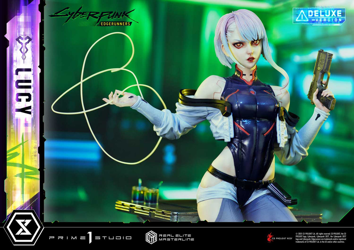 Real Elite Masterline "Cyberpunk: Edgerunners" Lucy DX Edition, Action & Toy Figures, animota