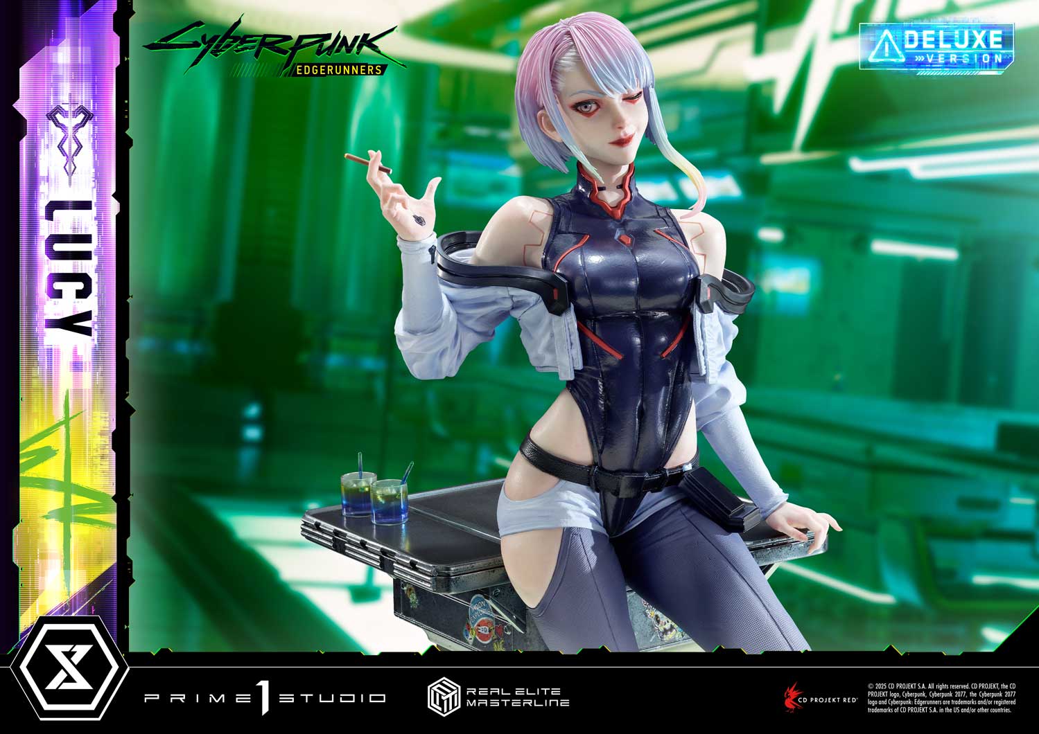 Real Elite Masterline "Cyberpunk: Edgerunners" Lucy DX Edition, Action & Toy Figures, animota