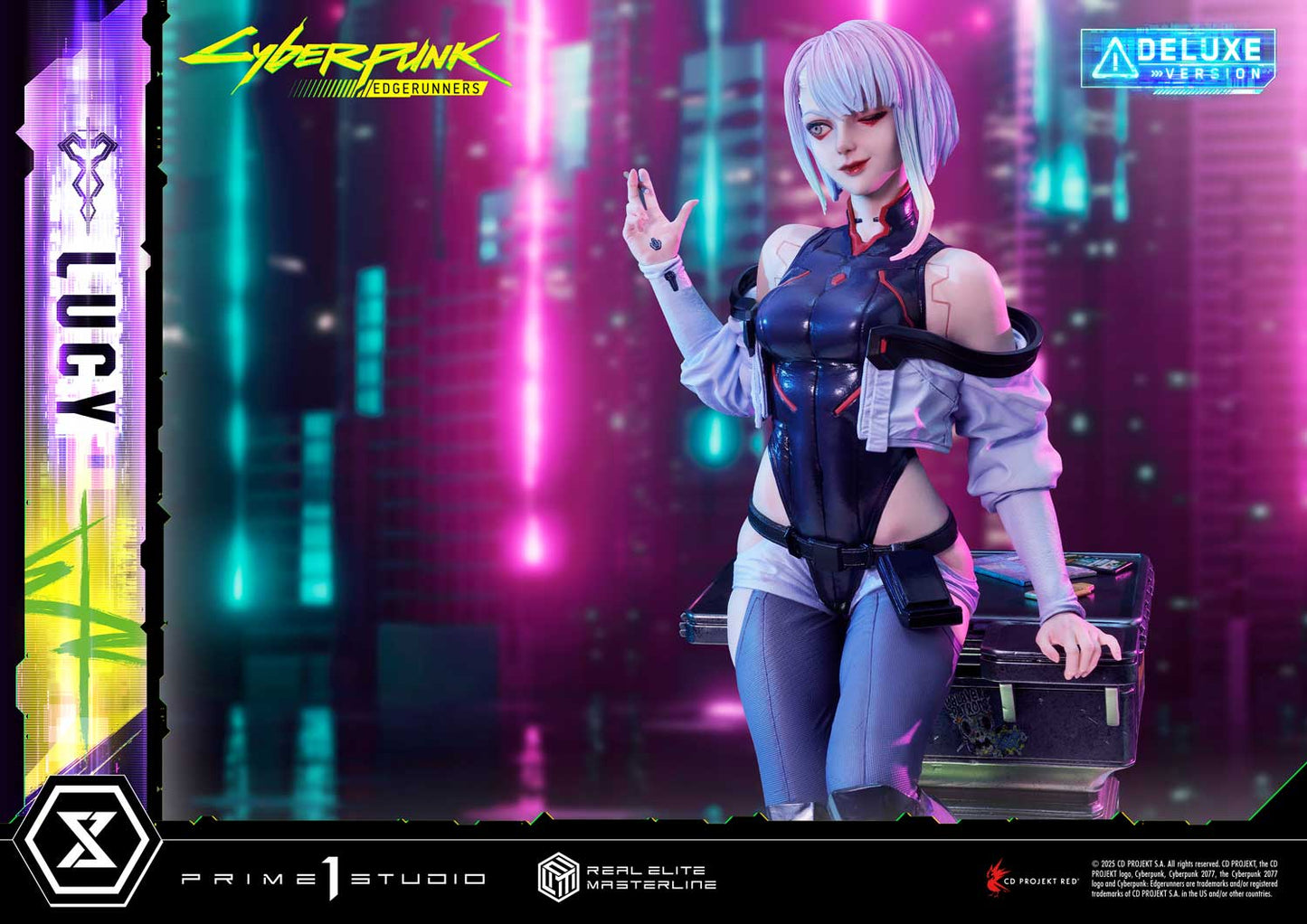 Real Elite Masterline "Cyberpunk: Edgerunners" Lucy DX Edition, Action & Toy Figures, animota
