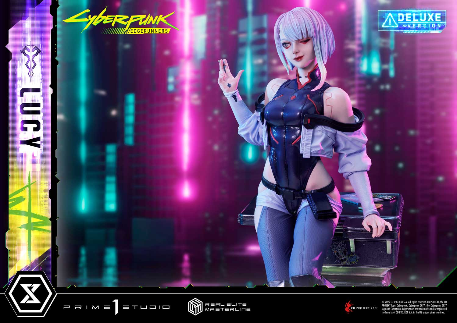 Real Elite Masterline "Cyberpunk: Edgerunners" Lucy DX Edition, Action & Toy Figures, animota