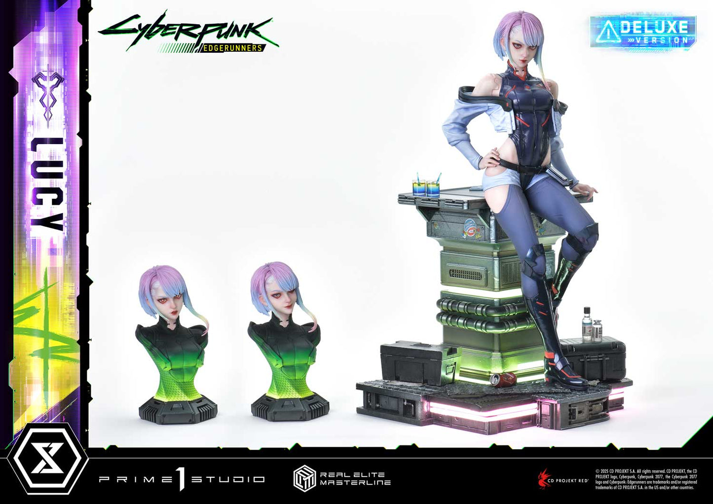Real Elite Masterline "Cyberpunk: Edgerunners" Lucy DX Edition, Action & Toy Figures, animota