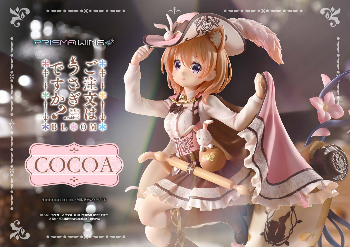 PRISMA WING "Is the order a rabbit? BLOOM" Cocoa 1/7 Scale Figure