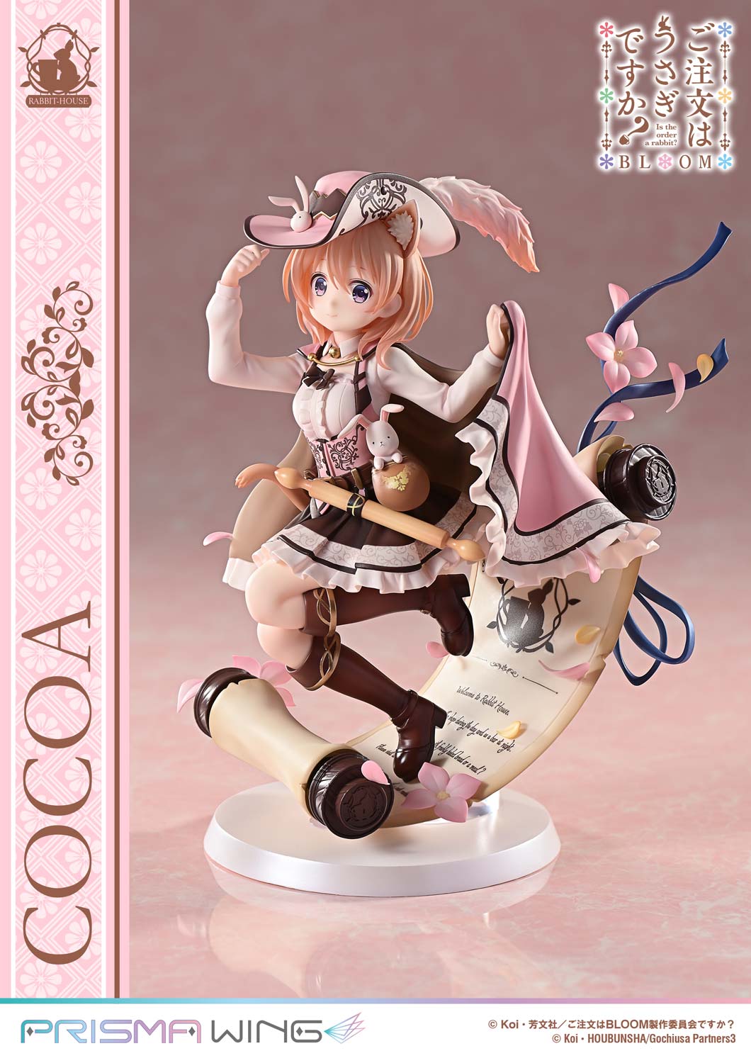 PRISMA WING "Is the order a rabbit? BLOOM" Cocoa 1/7 Scale Figure
