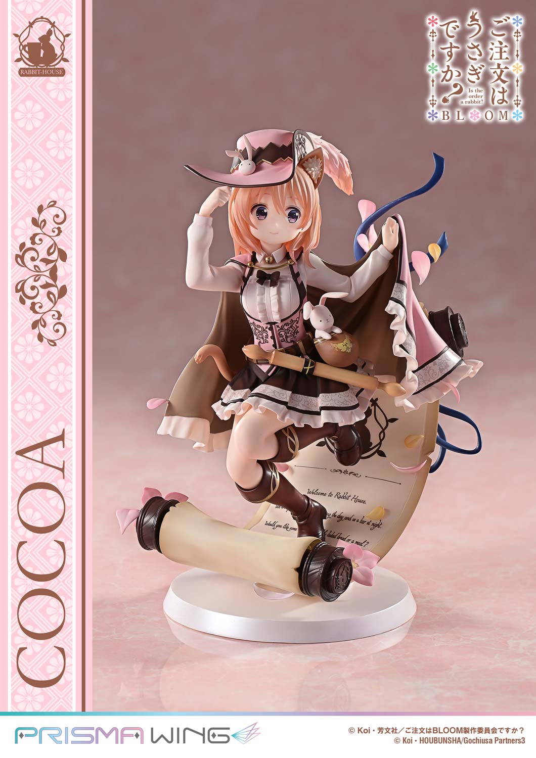 PRISMA WING "Is the order a rabbit? BLOOM" Cocoa 1/7 Scale Figure