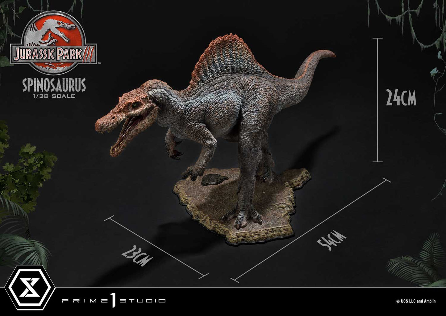 Prime Collectible Figure "Jurassic Park III" Spinosaurus
