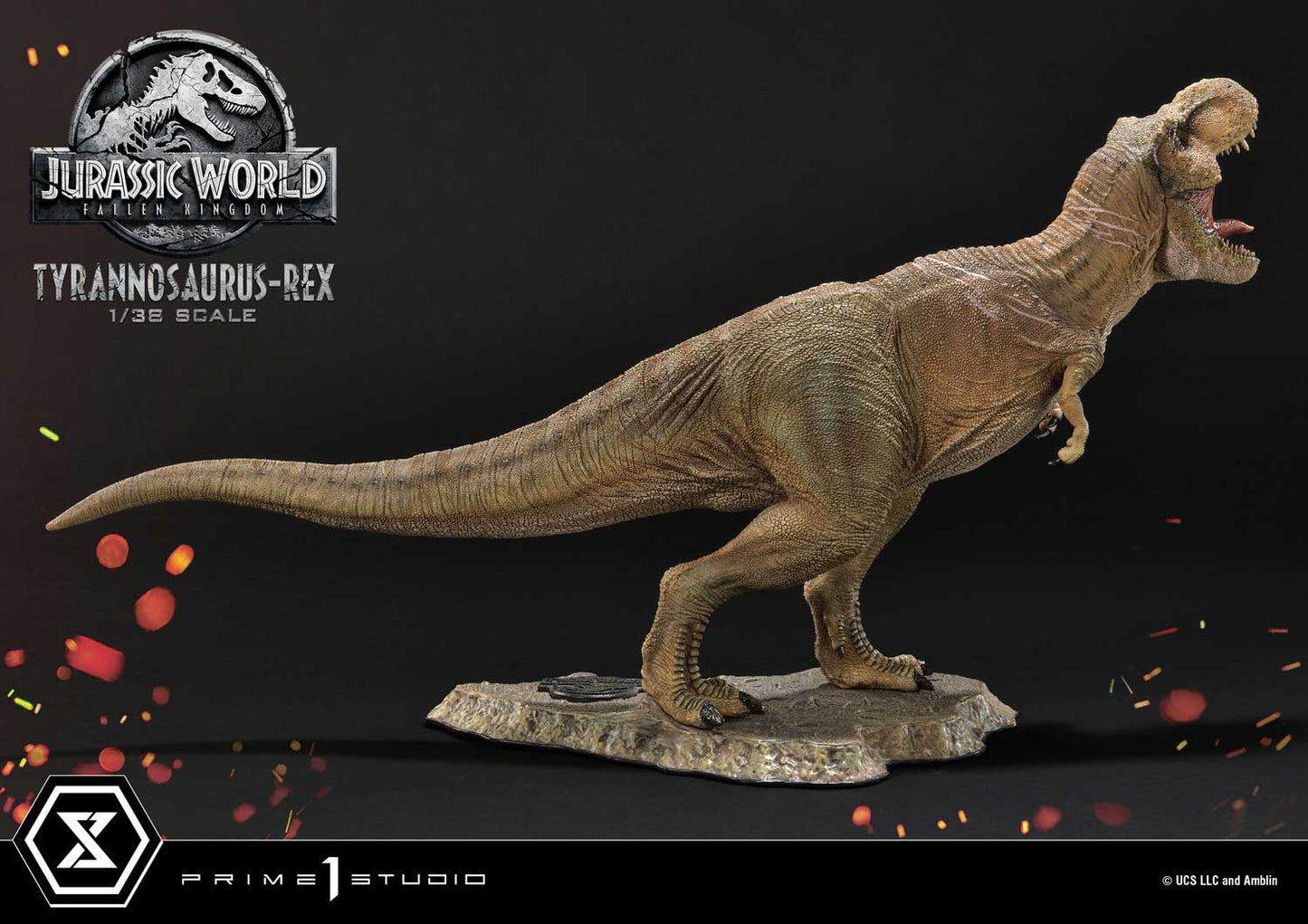 Prime Collectible Figure "Jurassic World: Fallen Kingdom" T-Rex