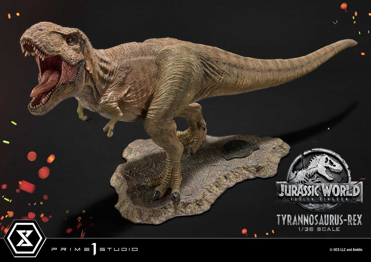Prime Collectible Figure "Jurassic World: Fallen Kingdom" T-Rex