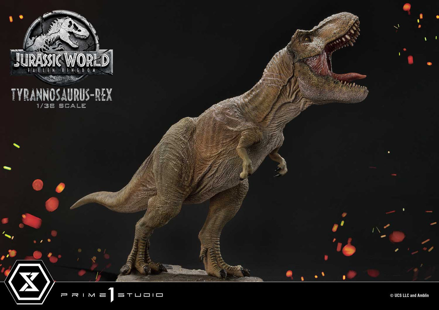 Prime Collectible Figure "Jurassic World: Fallen Kingdom" T-Rex