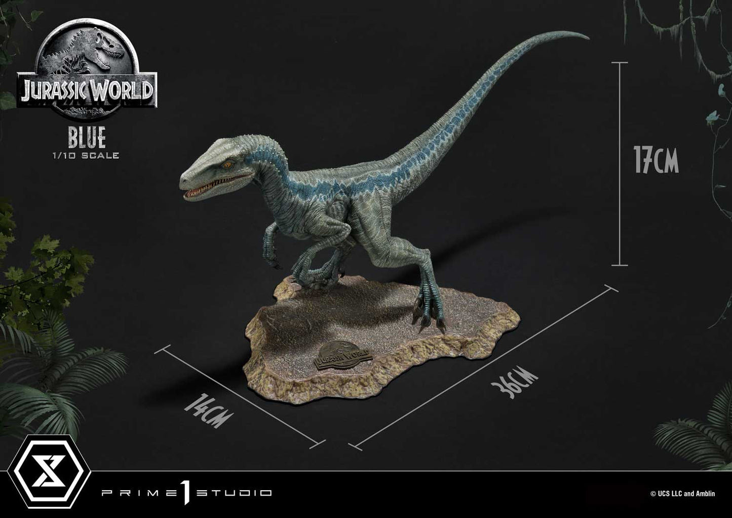 Prime Collectible Figure "Jurassic World" Blue