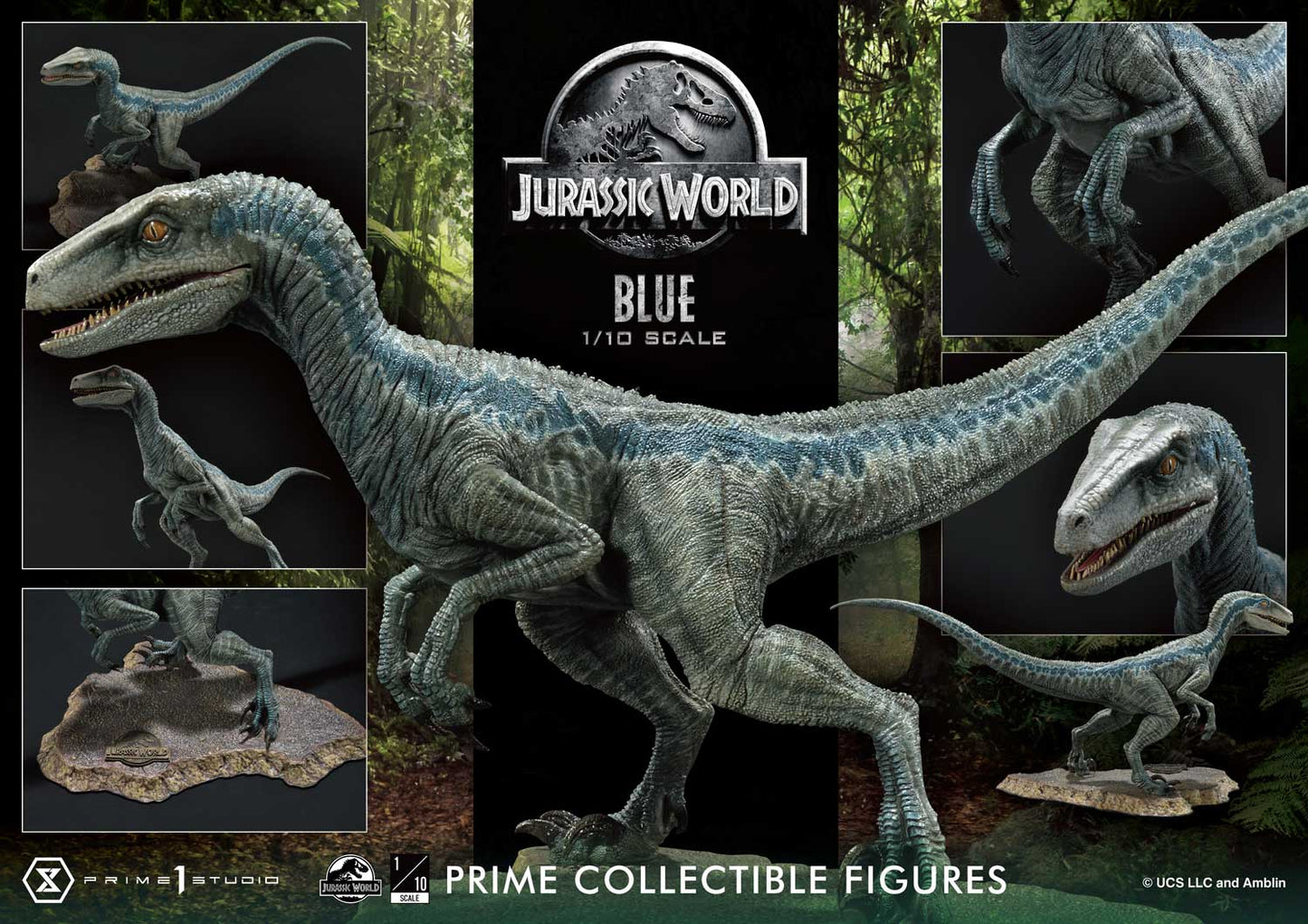 Prime Collectible Figure "Jurassic World" Blue