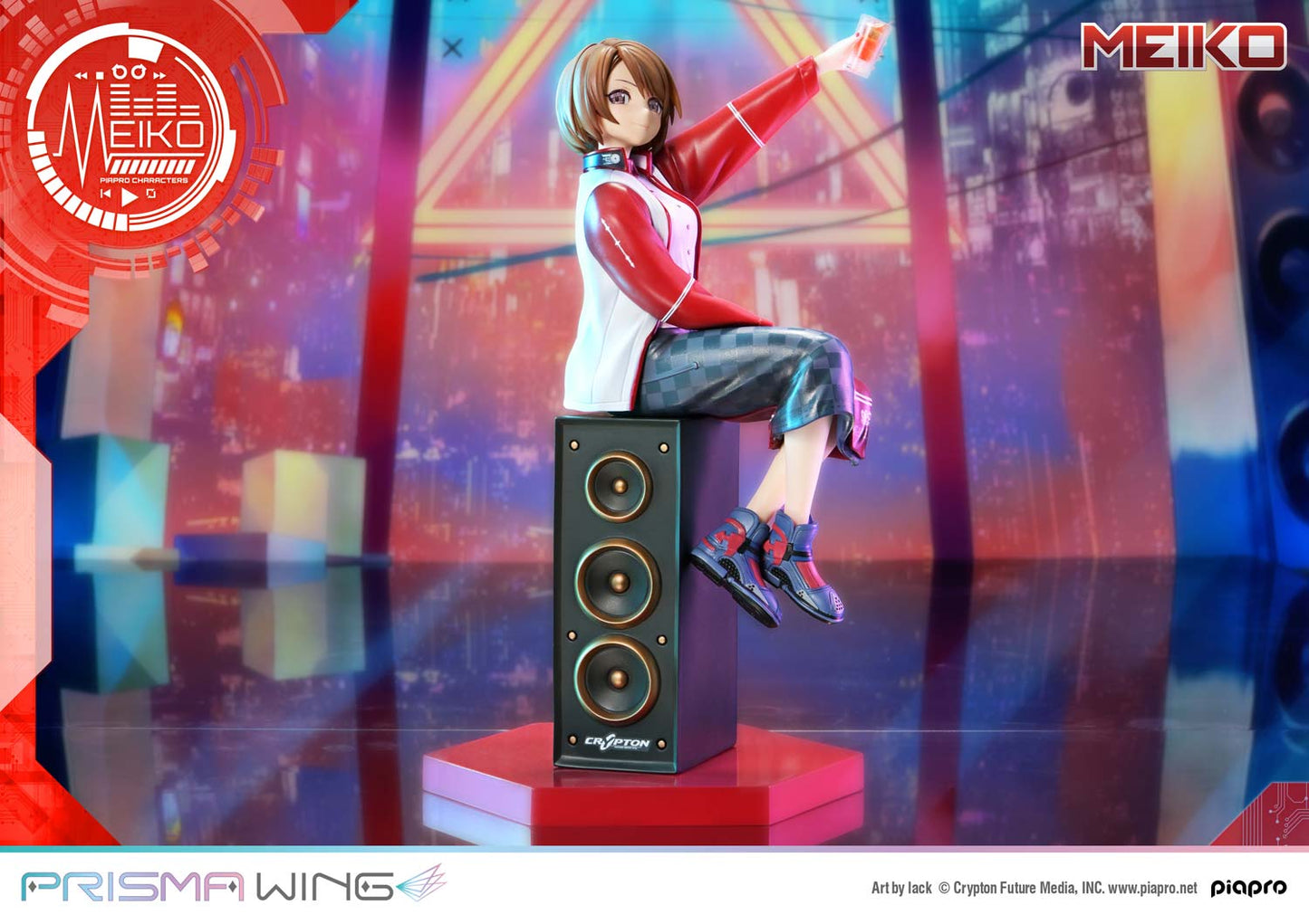 PRISMA WING Piapro Characters MEIKO Art by lack 1/7 Scale Figure