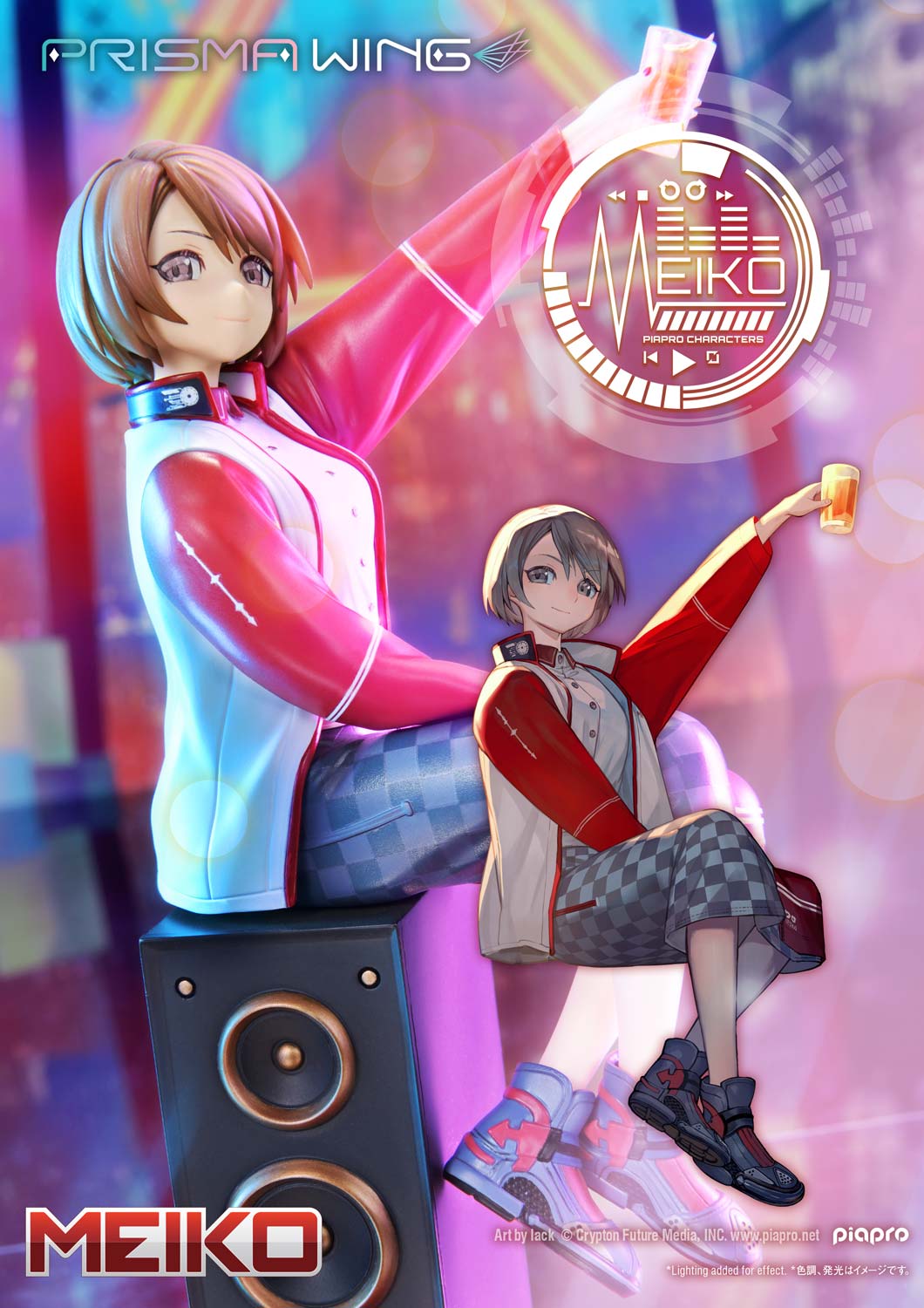 PRISMA WING Piapro Characters MEIKO Art by lack 1/7 Scale Figure