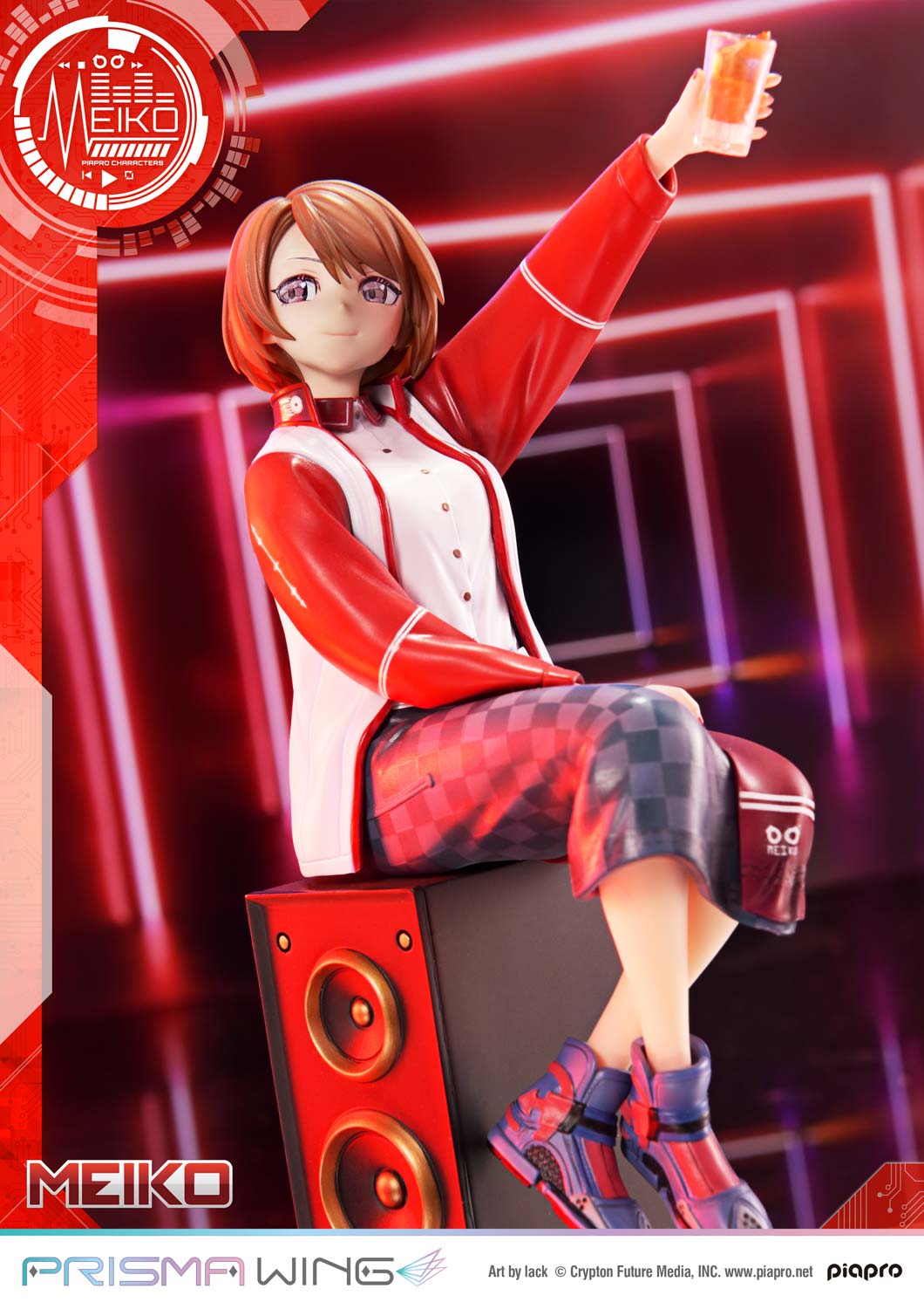 PRISMA WING Piapro Characters MEIKO Art by lack 1/7 Scale Figure
