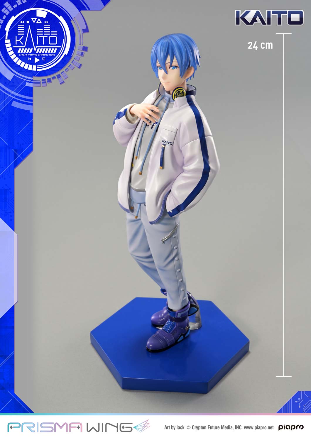 PRISMA WING Piapro Characters KAITO Art by lack 1/7 Scale Figure
