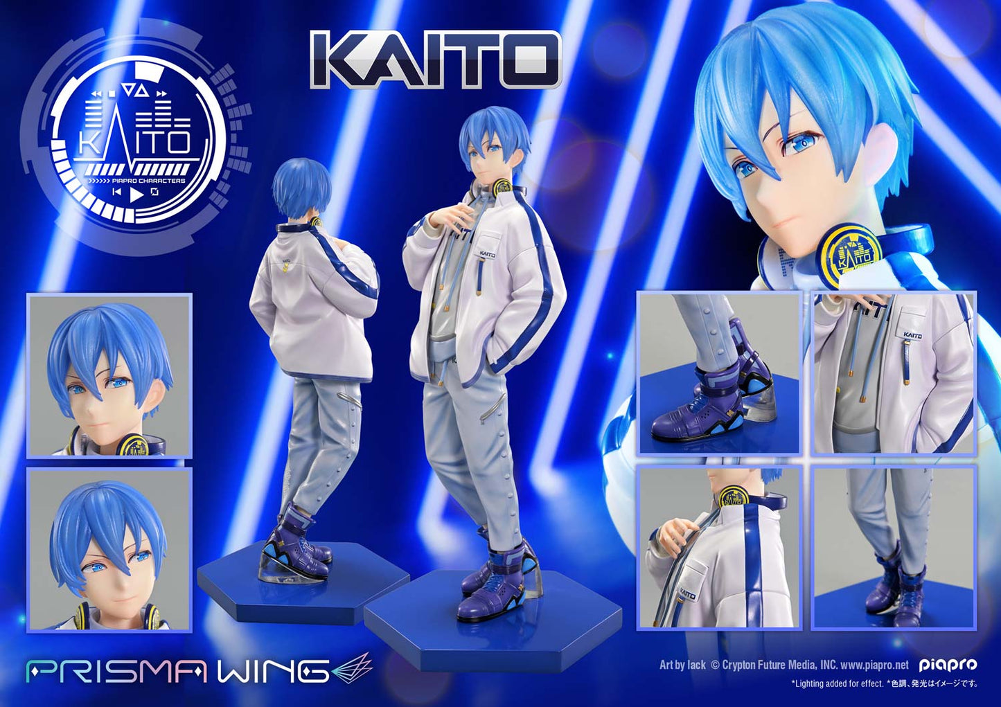 PRISMA WING Piapro Characters KAITO Art by lack 1/7 Scale Figure