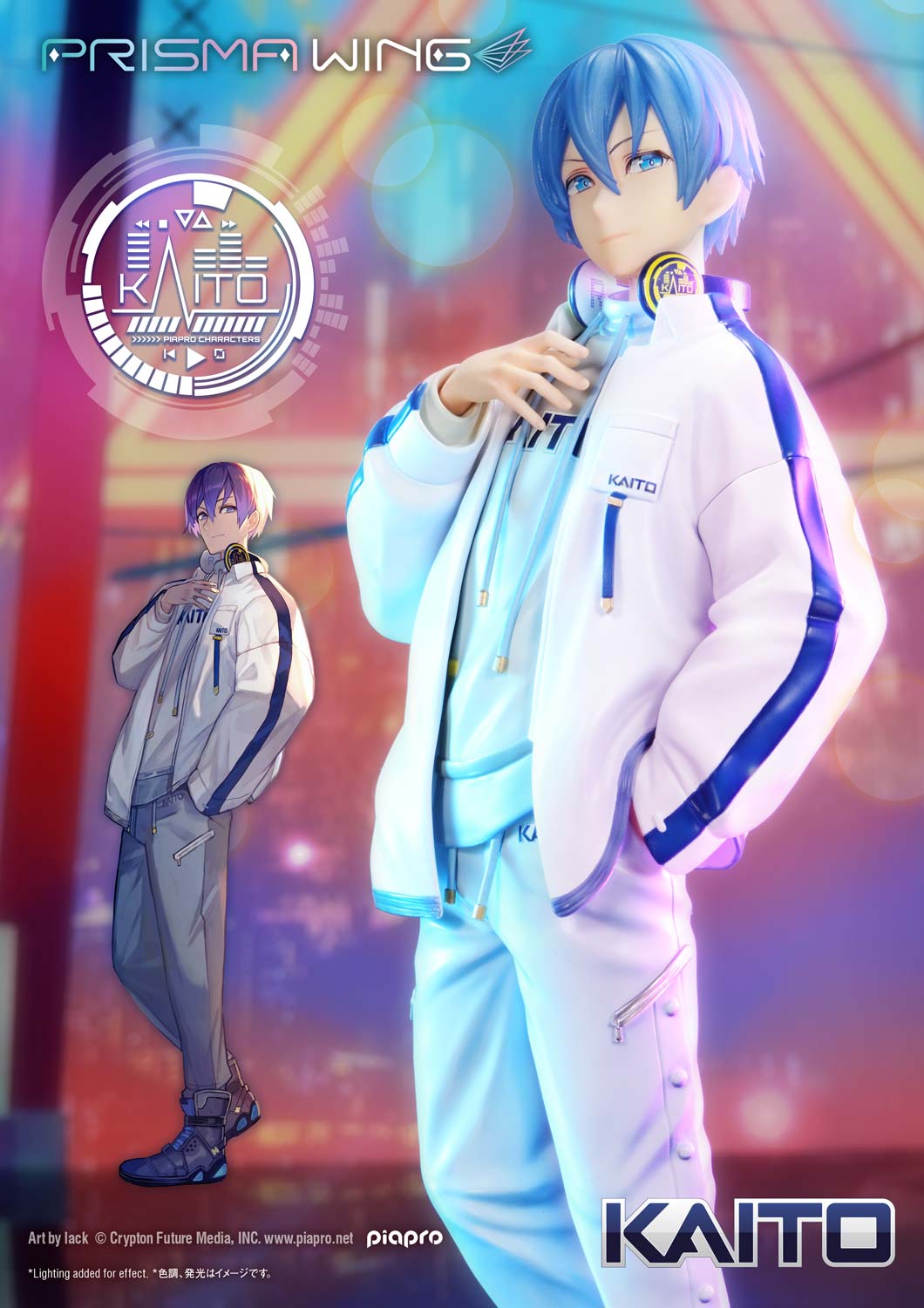PRISMA WING Piapro Characters KAITO Art by lack 1/7 Scale Figure