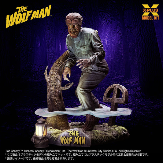 1/8 Scale "The Wolf Man" Lon Chaney Jr. as The Wolf Man Plastic Model Kit