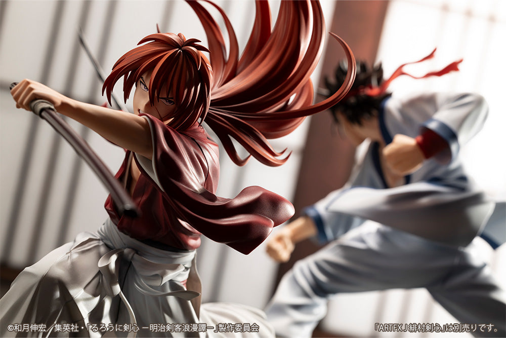 Rurouni Kenshin: Meiji Swordsman Romantic Story ARTFX J Sagara Sanosuke, Action & Toy Figures, animota